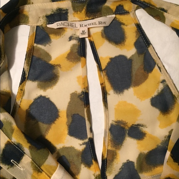 Rachel Rachel Roy animal print halter top - Picture 6 of 7